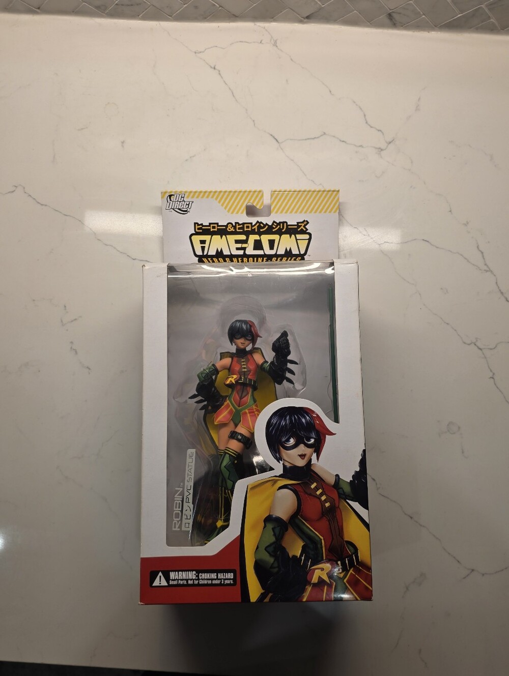 DC Direct Ame-Comi Heroine Series Robin PVC Statue Figure (2009) NIB